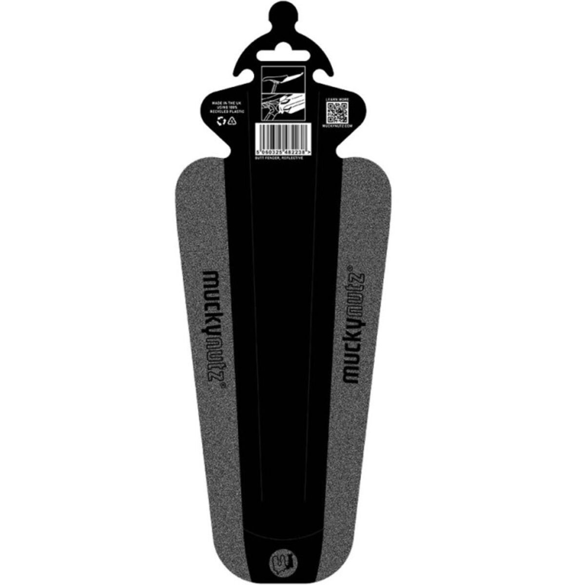 Image of Mucky Nutz Butt Fender Black/Reflective, One Size