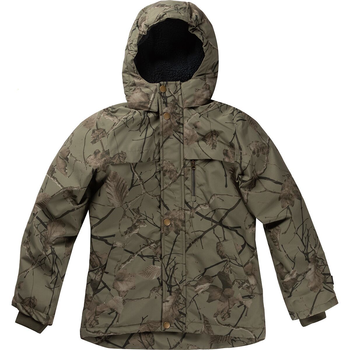 Molo Heiko Jacket - Boys' Forest Leaves, 16