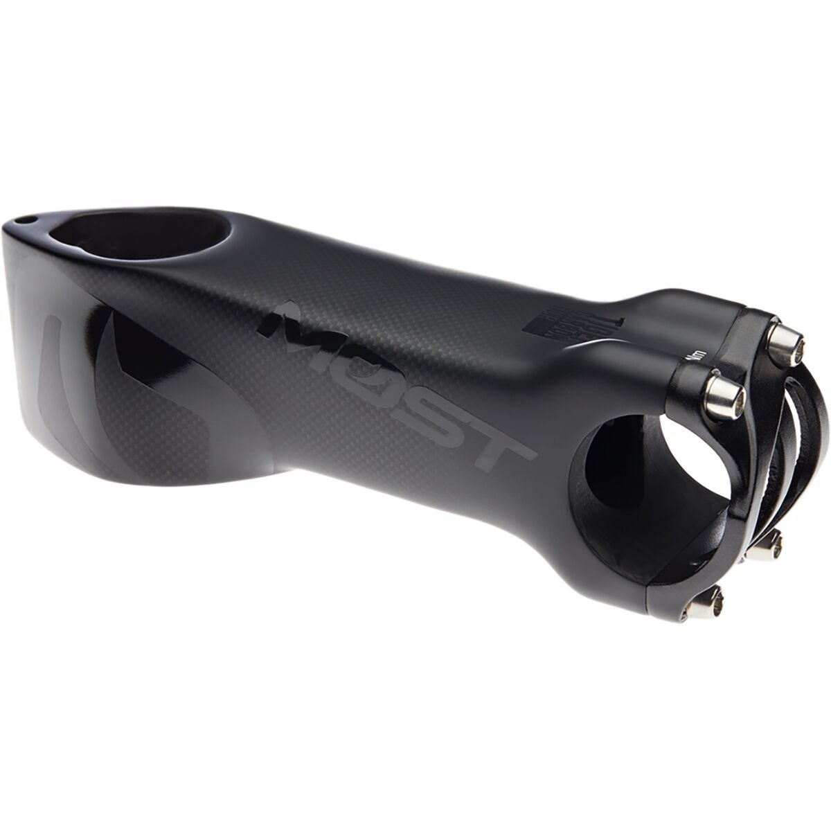 Image of Most Tiger Ultra Aero TICR Carbon Stem UD Black, 130mm