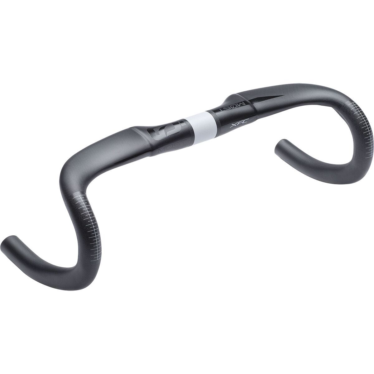 Image of Most Jaguar XFC Aero TICR Carbon Handlebar UD Black, 44mm