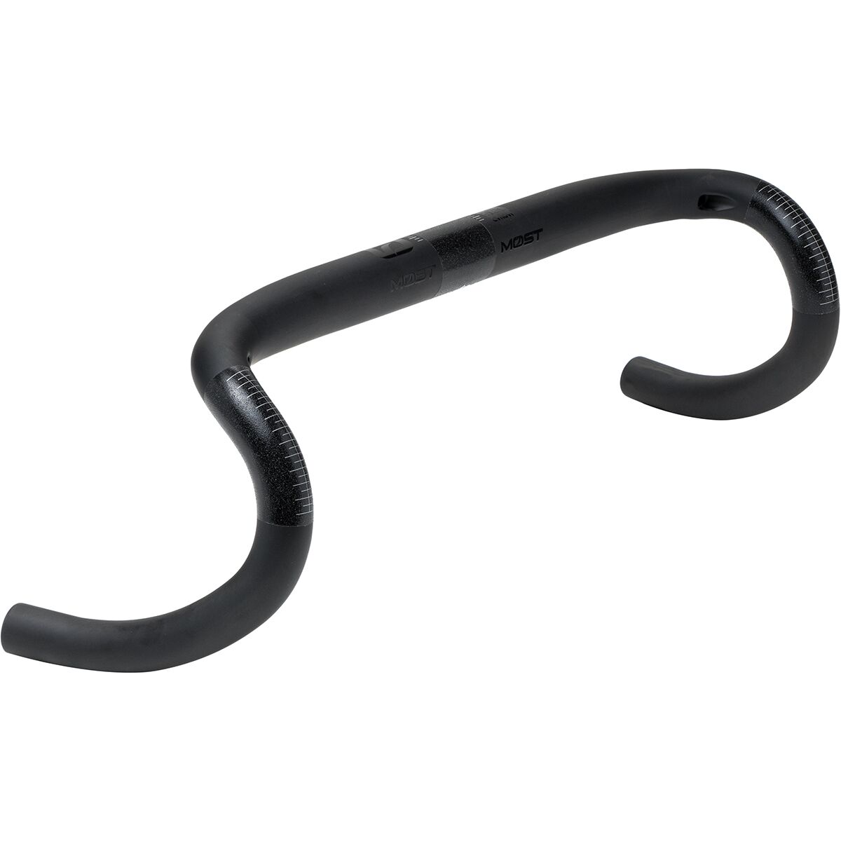 Image of Most Jaguar Ultra GR TICR Carbon Handlebar Black, 44mm