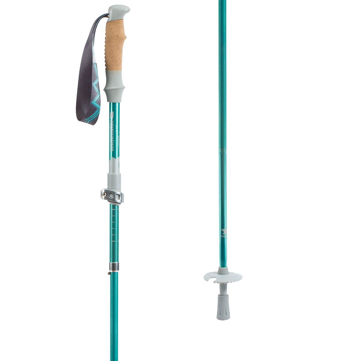 Image of Mountainsmith Halite 7075 WSD Trekking Poles - Women's Capri Blue, One Size