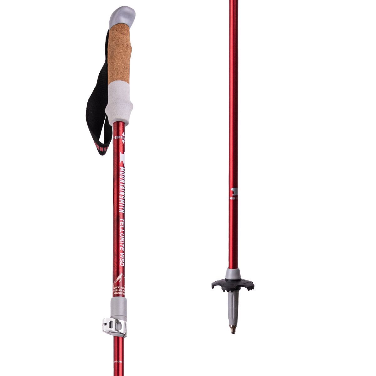 Mountainsmith Tellurite 7075 OLS WSD Trekking Poles Berry, One Size