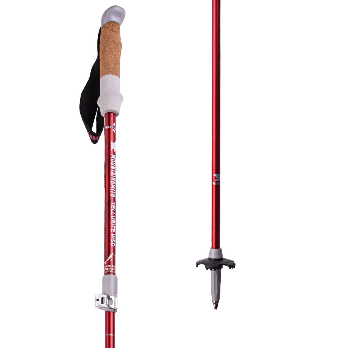 Image of Mountainsmith Tellurite 7075 OLS WSD Trekking Poles Berry, One Size