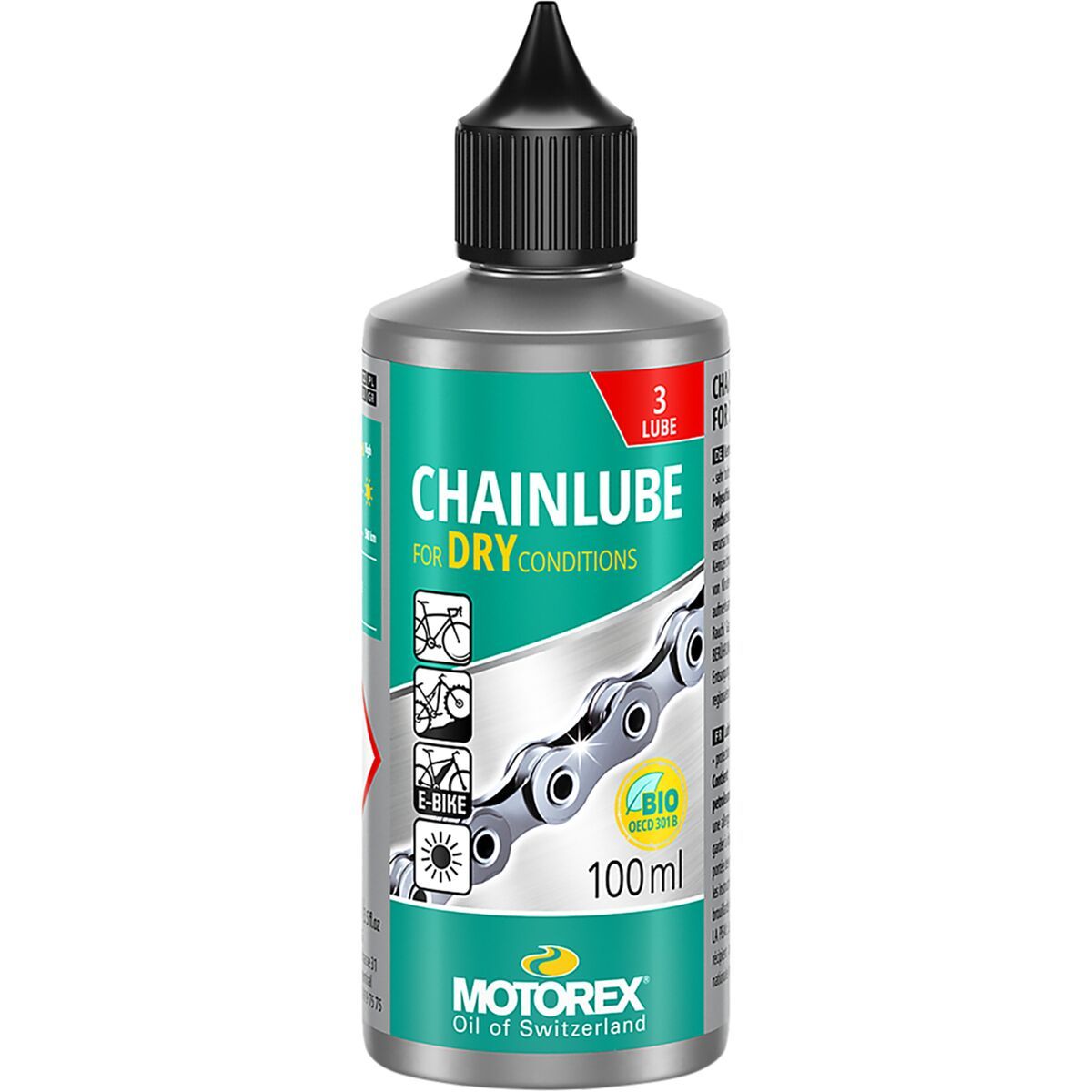 Image of Motorex Chain Lube - Dry Conditions Drip, 100ml