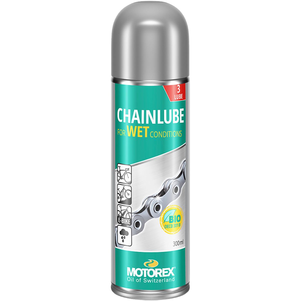Motorex Motorex Chain Lube - Wet Conditions Spray, 300ml