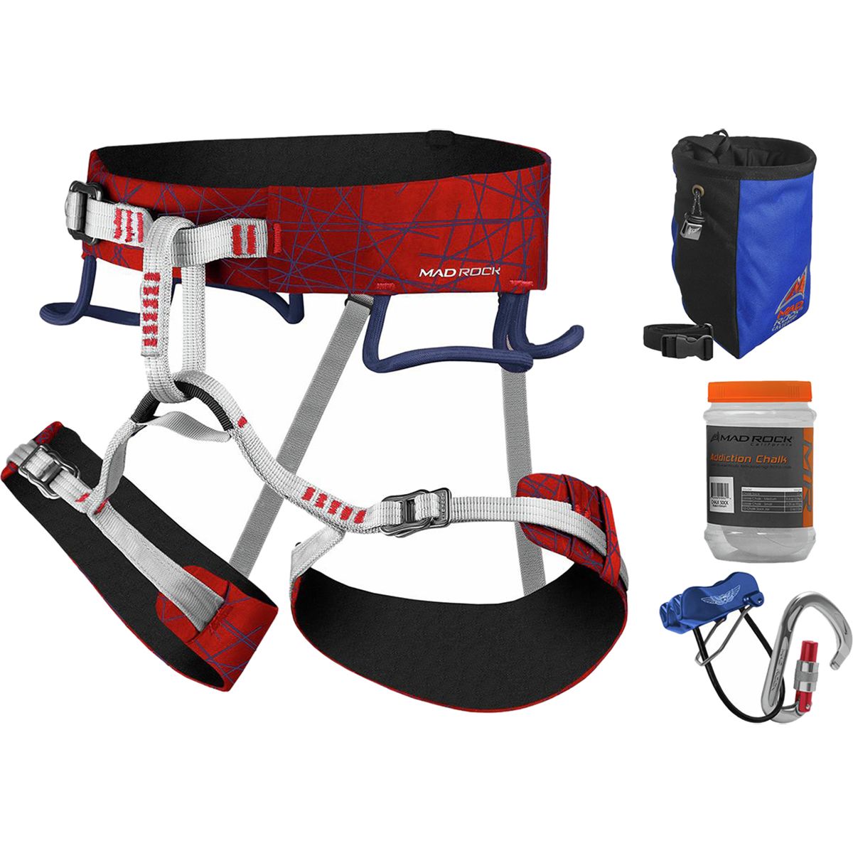Mad Rock Mars Harness 4.0 Deluxe Climbing Package