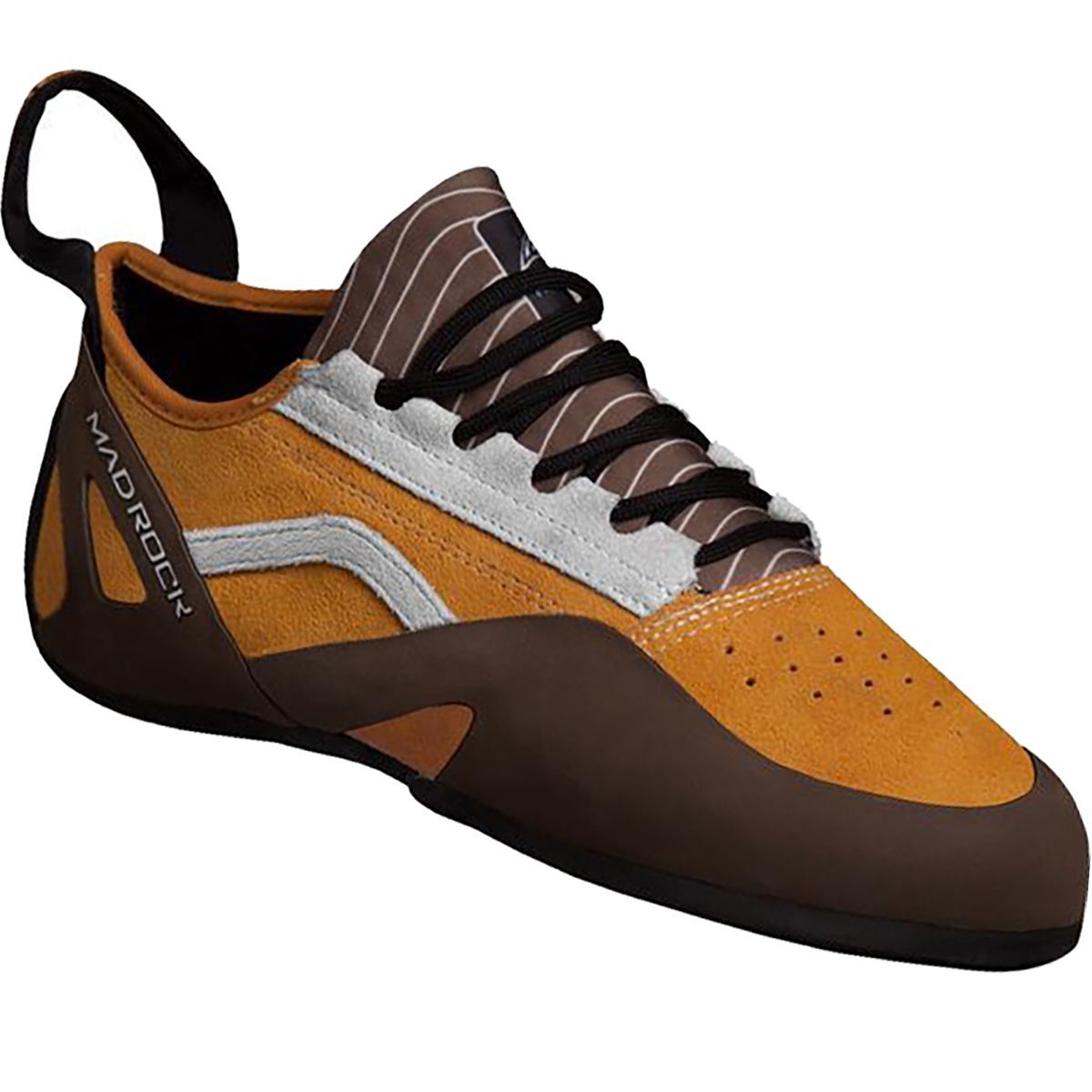 Image of Mad Rock Phoenix Climbing Shoe Mustard/Brown, Mens 6.0/Womens 8.5