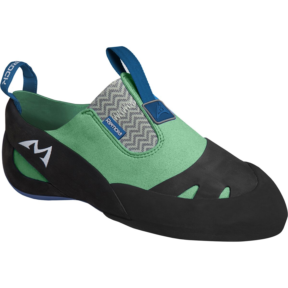 Mad Rock Mad Rock Remora LV Climbing Shoe Mint/Black/Blue/Gray, Mens 9.5/Womens 11.0