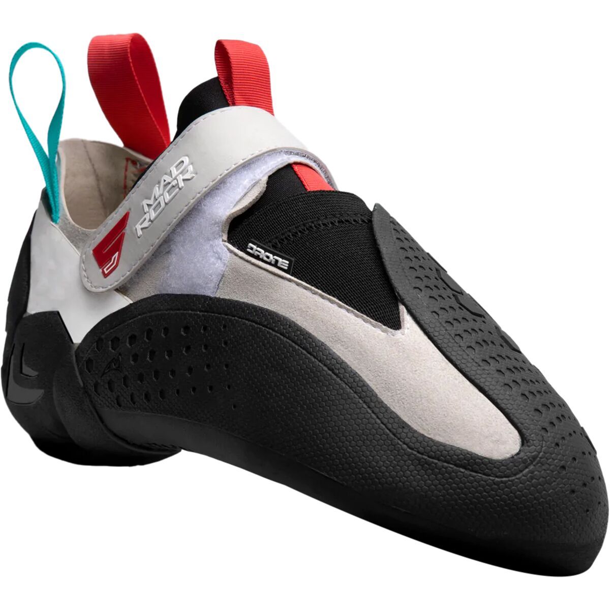 Image of Mad Rock Drone Comp Series High Volume Climbing Shoe Tan/Rose Red/Aqua, Mens 12.5/Womens 14.0