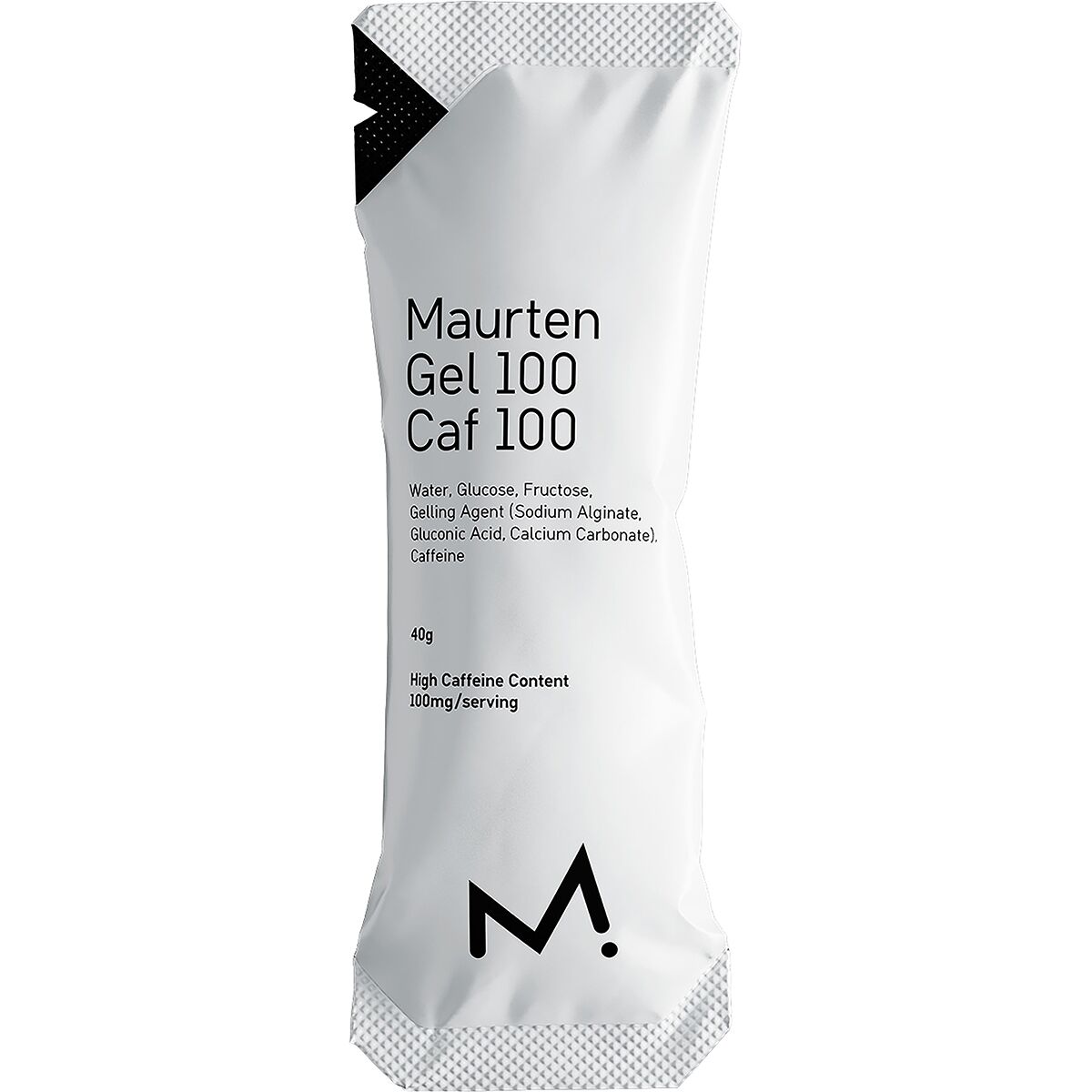 Maurten Maurten Gel 100 Caf 100 Unflavored, Caffeinated, Box of 12