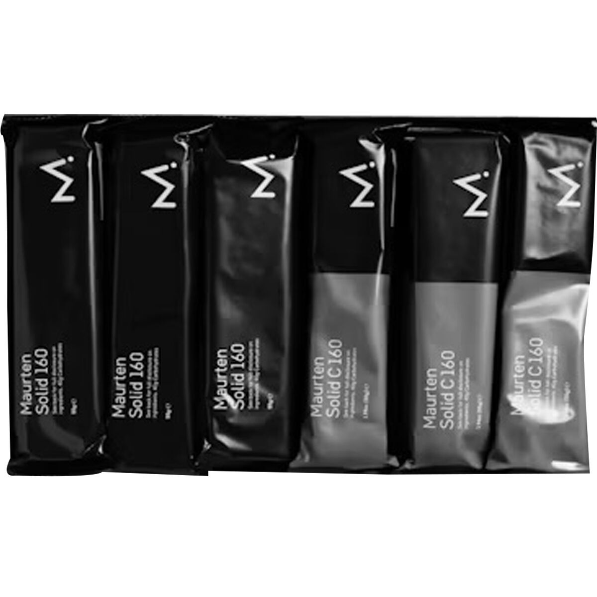 Image of Maurten Solid Mix Box Unflavored & Cocoa, Box of 6 2-Piece Bars of Each Flavor