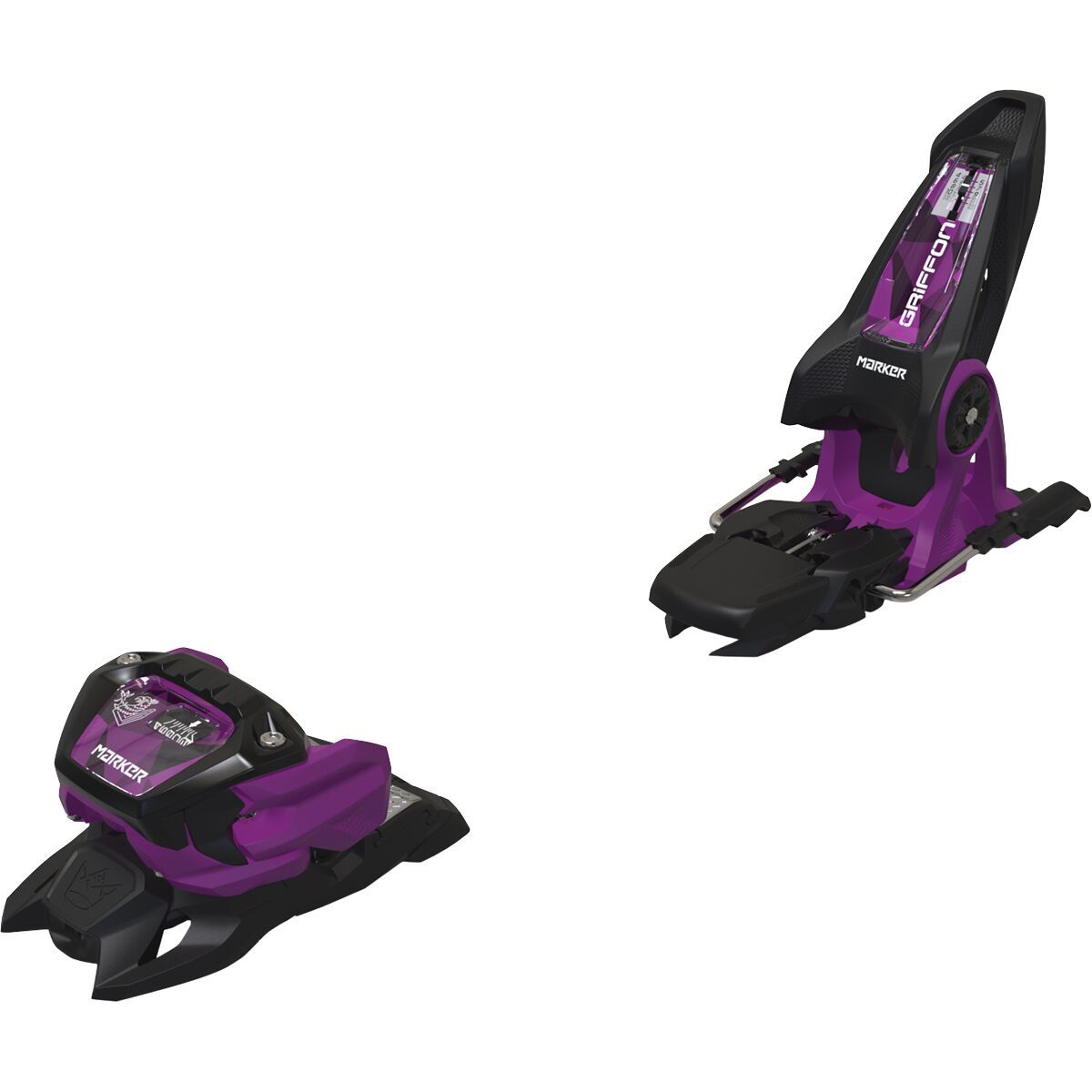 Image of Marker Griffon 13 ID Ski Binding - 2026 Black/Purple3, 100mm