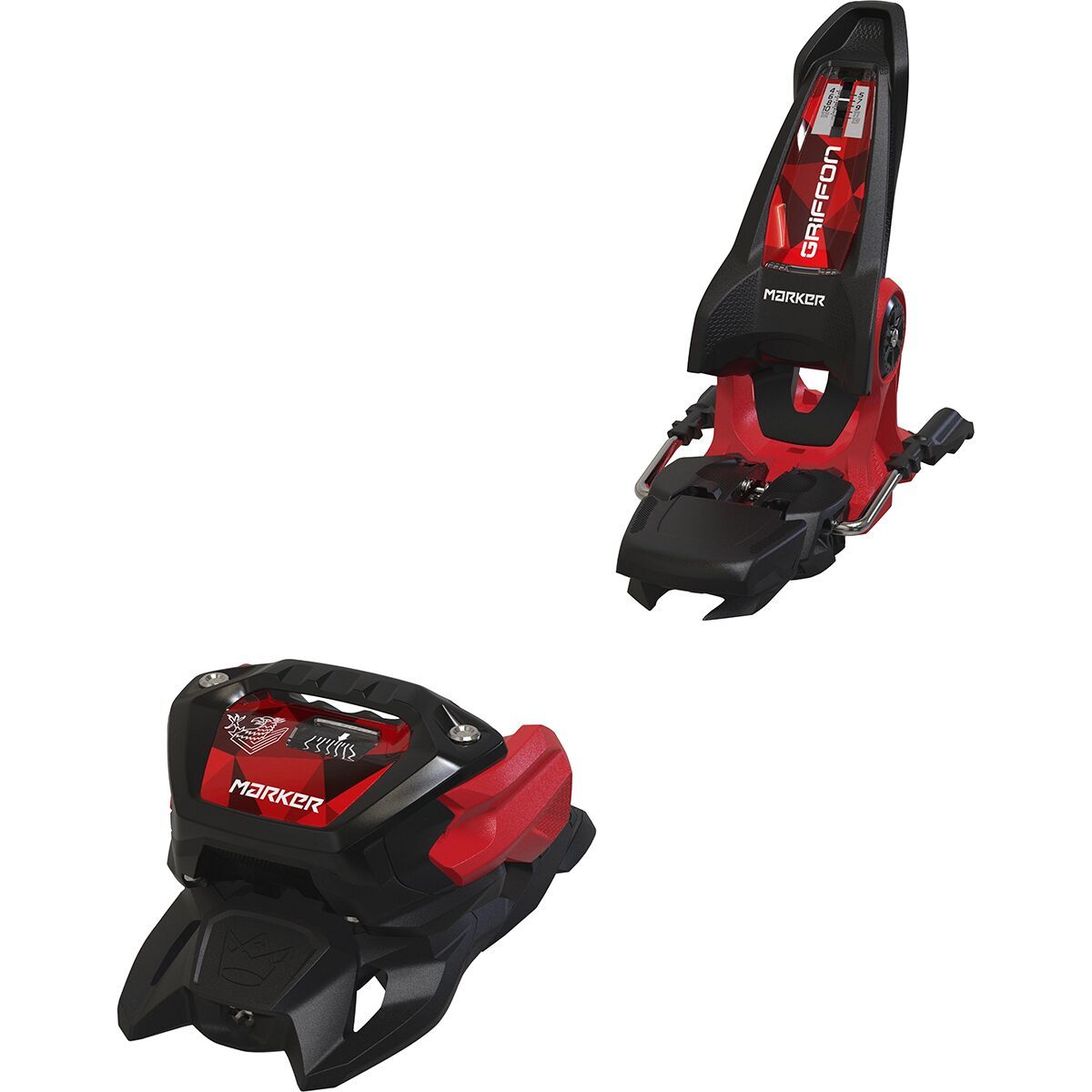 Image of Marker Griffon 13 ID Ski Binding - 2026 Black/Red, 90mm