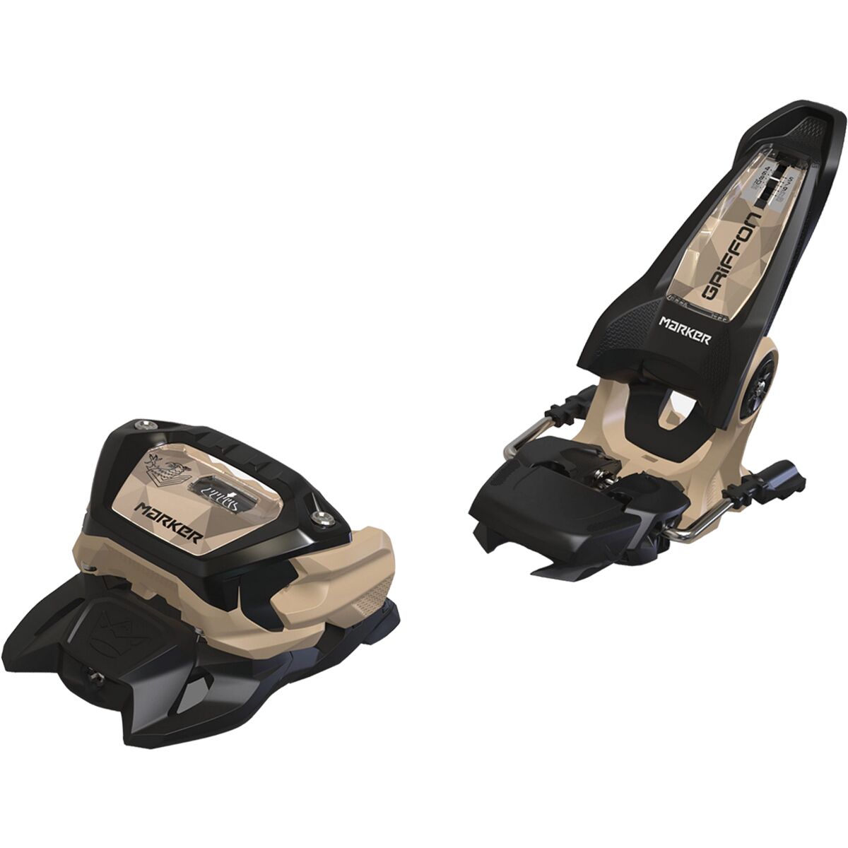 Marker Marker Griffon 13 ID Ski Binding - 2025 Black/Tan, 120mm