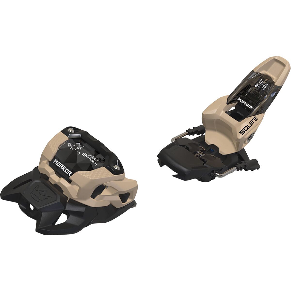 Image of Marker Squire 11 Ski Binding - 2026 Black/Tan, 110mm