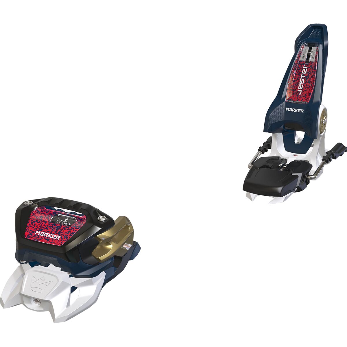 Marker Marker Jester 16 ID Ski Binding - 2025 Green/Black, 110mm