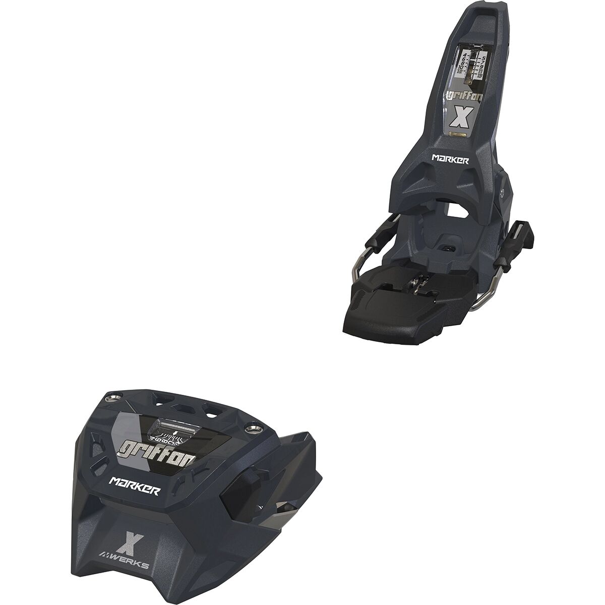 Image of Marker Griffon X 13 Ski Binding - 2027 Graphite/Black, 90mm