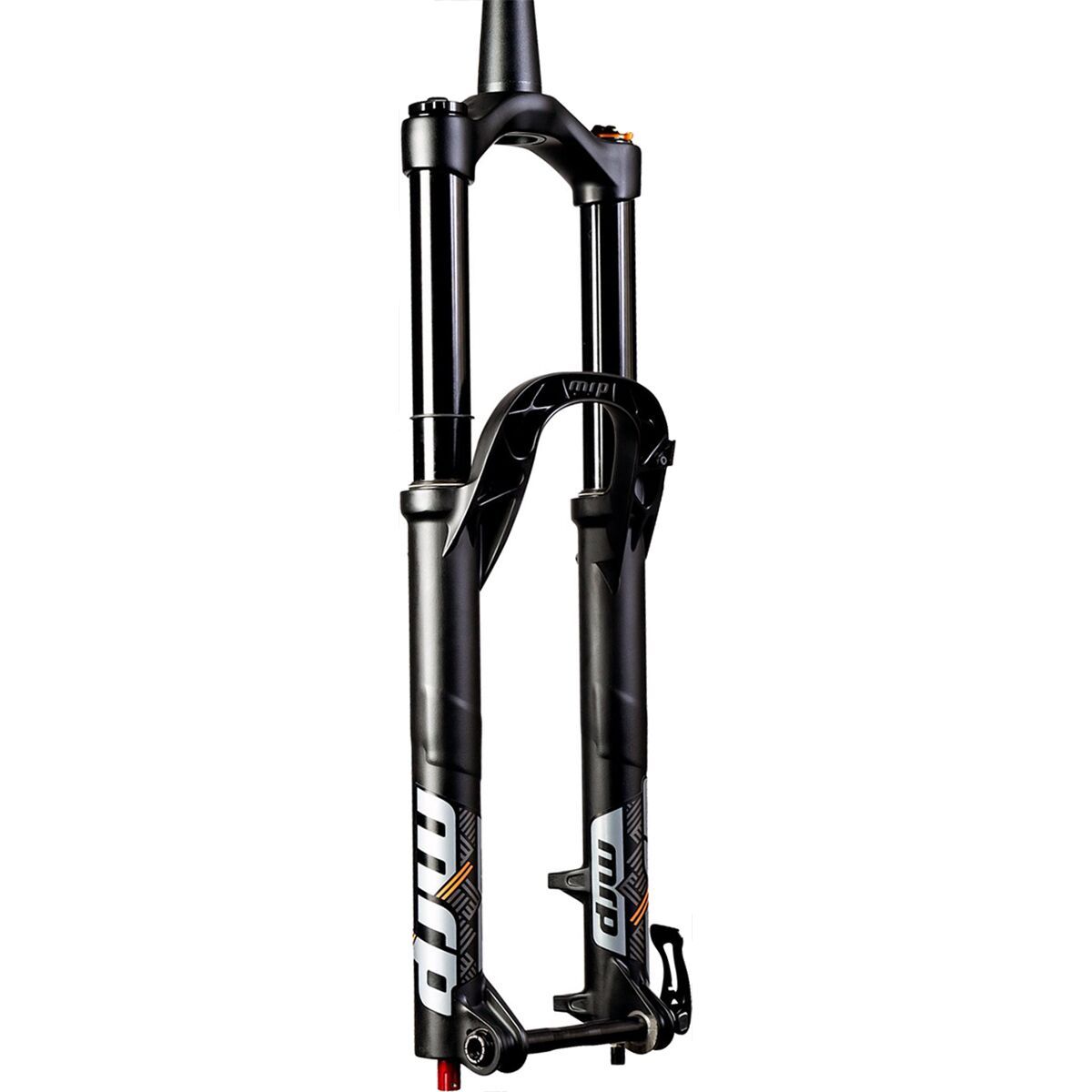 Image of MRP Ribbon 170 27.5in Boost Fork Black/Orange, 170mm/39mm Offset