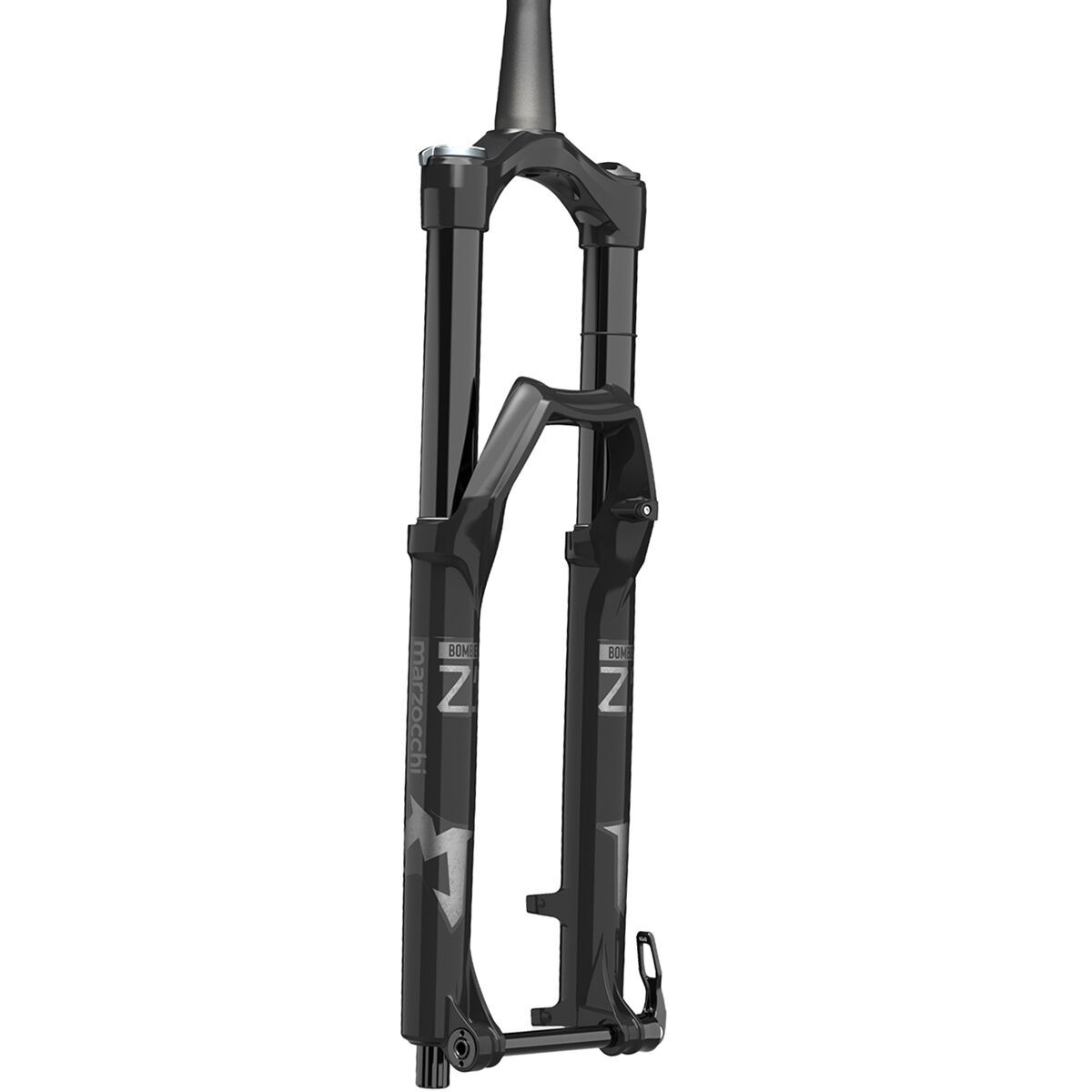 Image of Marzocchi Bomber Z1 29in Rail Air Fork Shiny Black, QR, 150mm, 44mm Rake