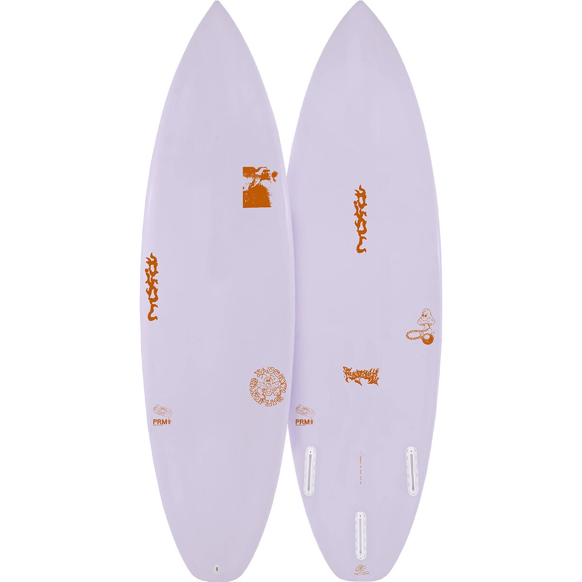Misfit Misfit Fungzetti Art Series Surfboard - Futures Art, 6ft