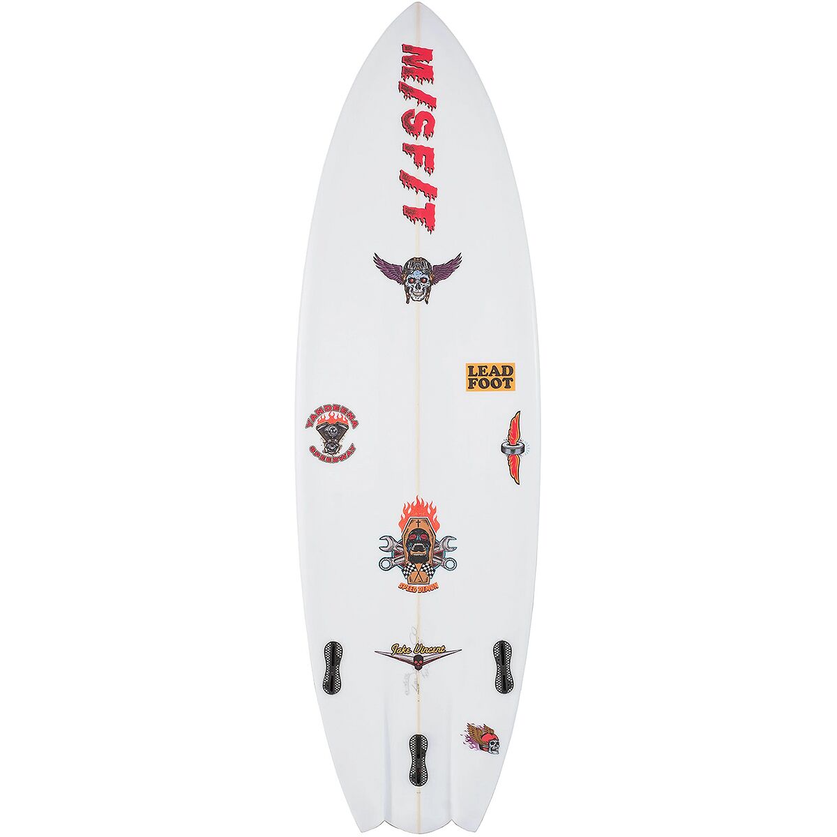 Misfit Yandina Speedway Art Series Surfboard - Futures - Surf