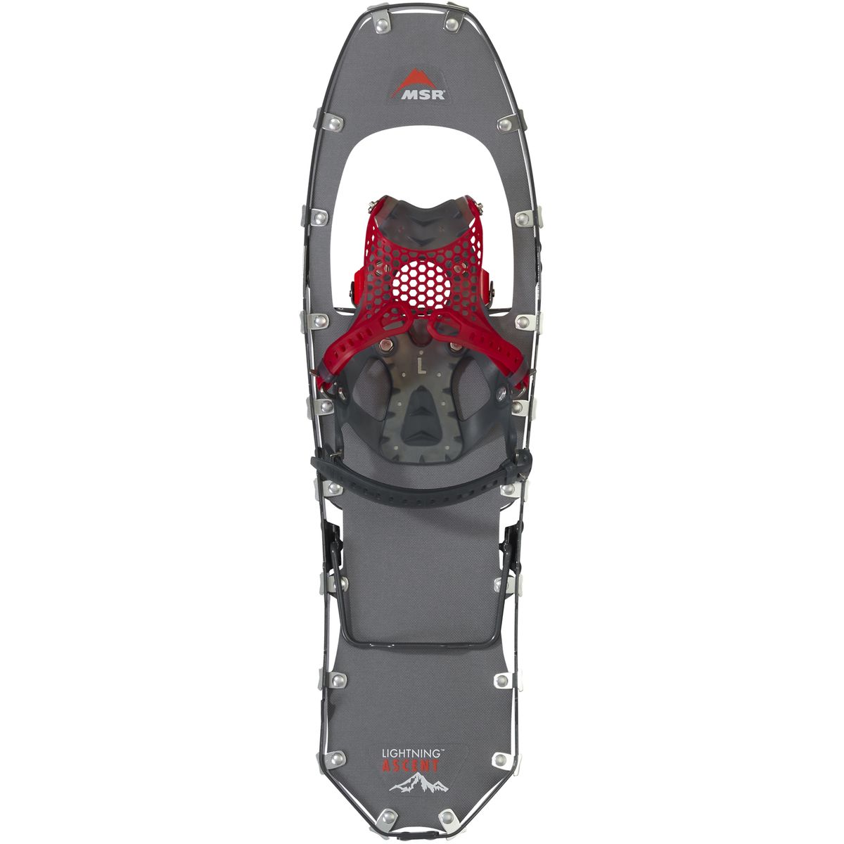 Image of MSR Lightning Ascent Snowshoe - Women's Gunmetal, 22in