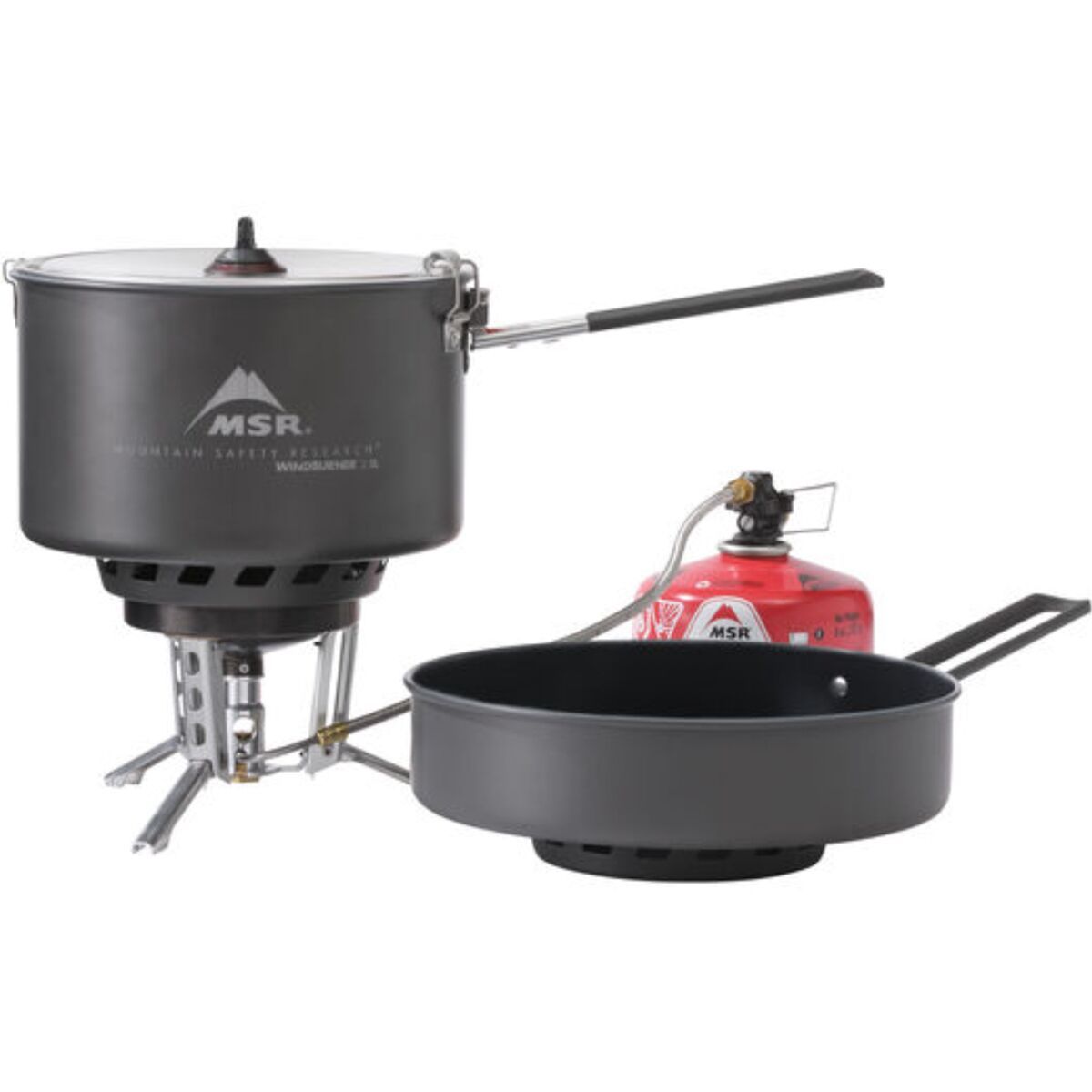 Image of MSR Windburner Stove Combo System One Color, 2.5L/1.5L