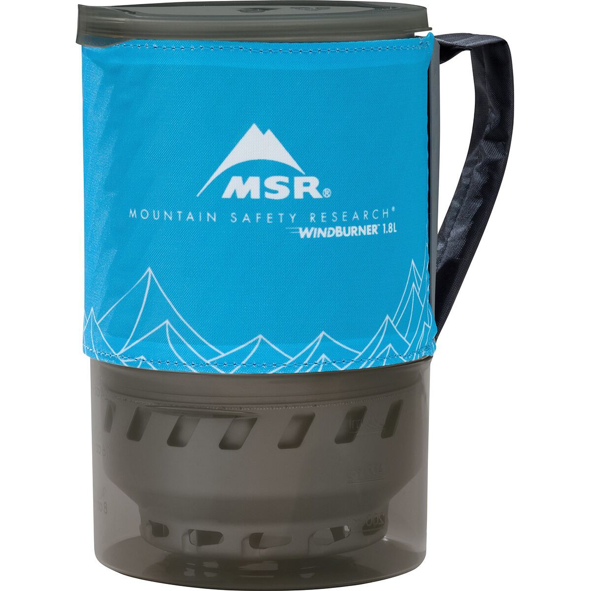 Image of MSR WindBurner 1.8L Accessory Pot Blue, 1.8L