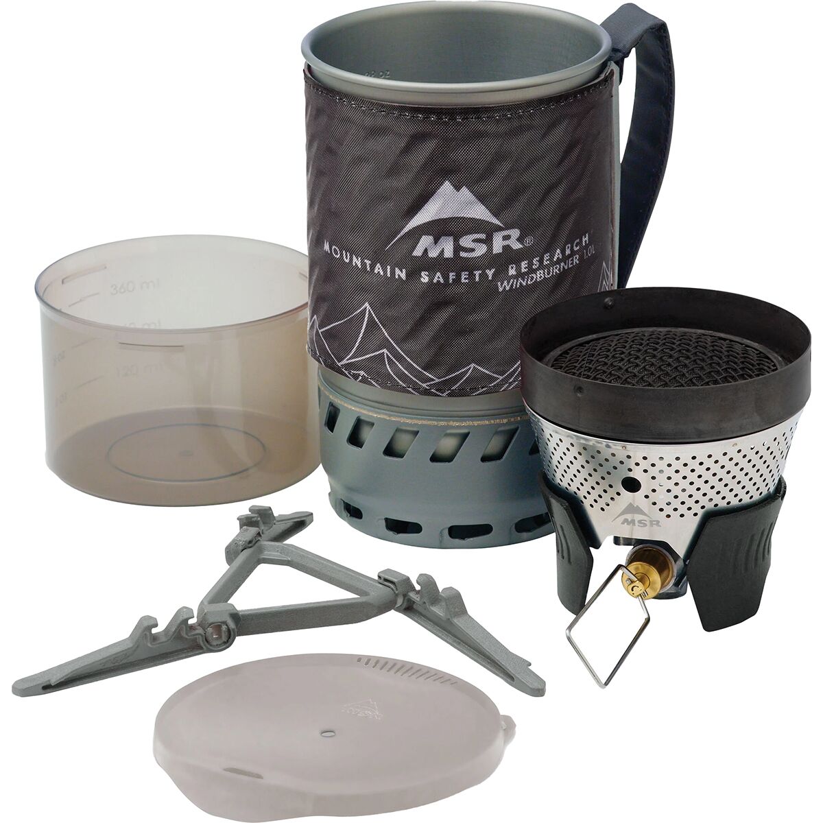 MSR MSR WindBurner Stove System Black, 1.0L