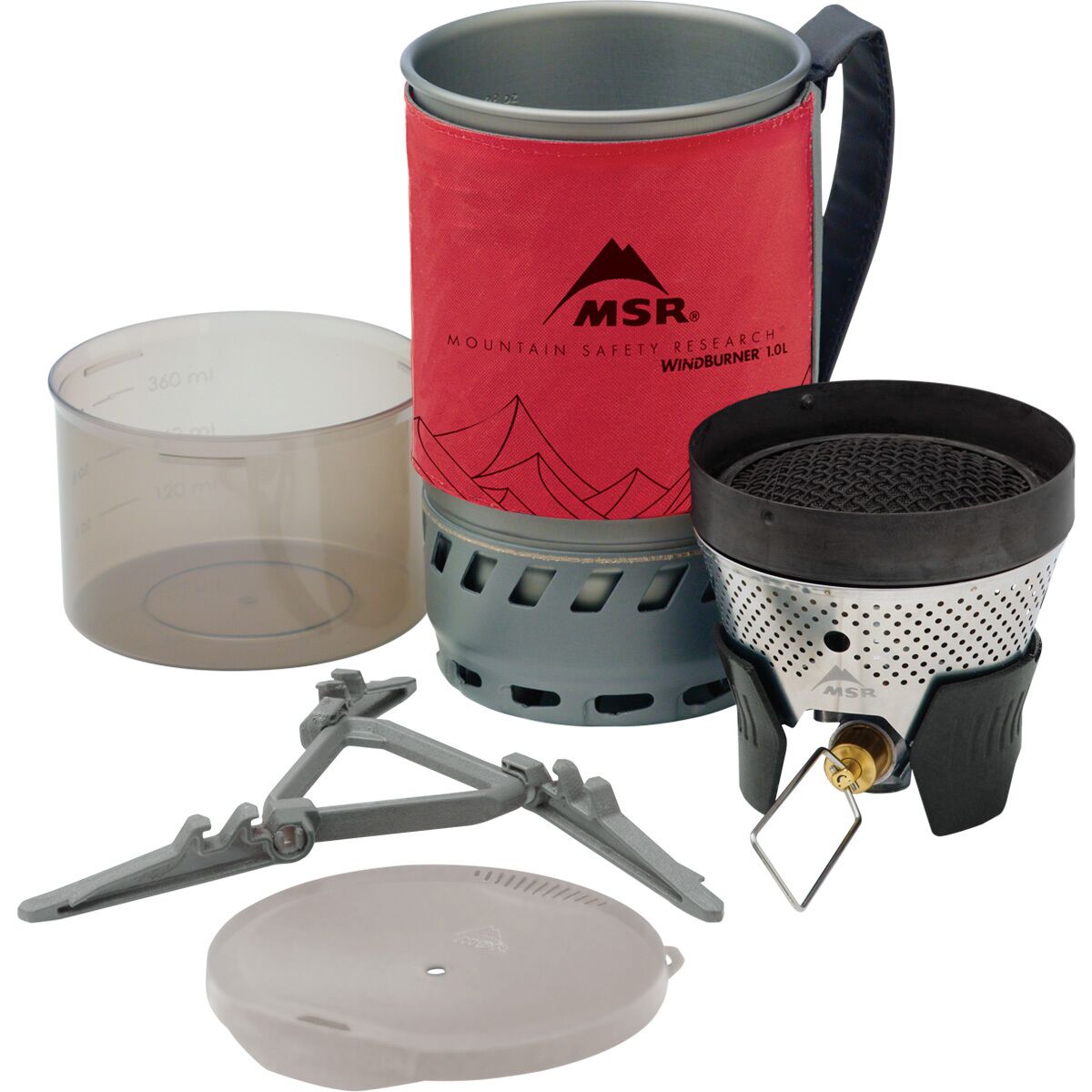 MSR MSR WindBurner Stove System Red, 1.0L