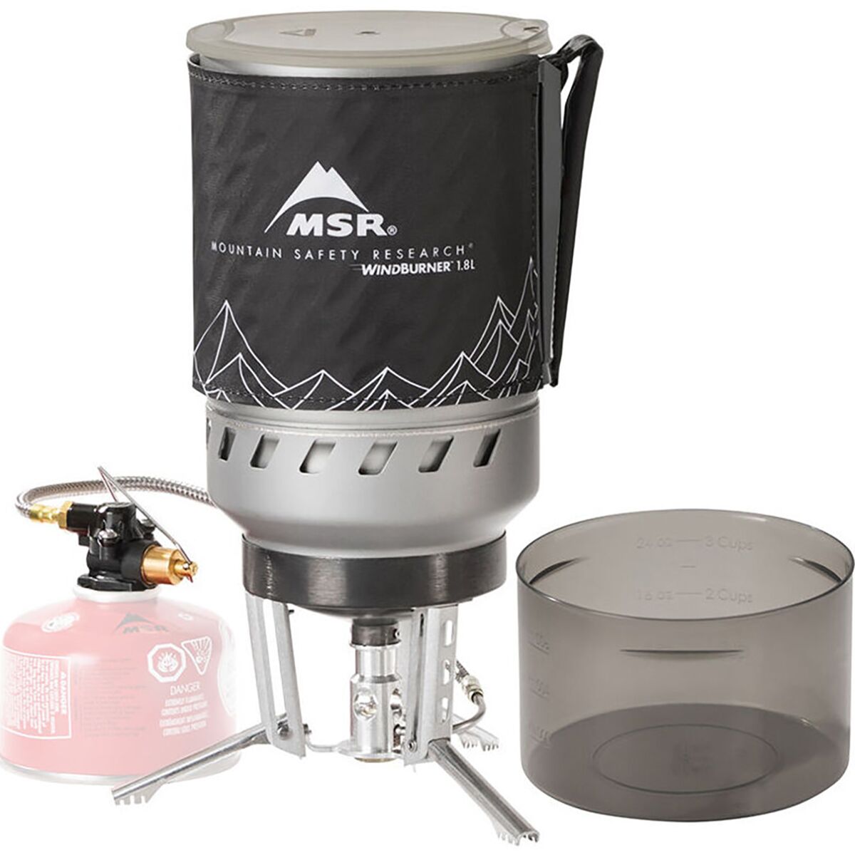 Image of MSR Windburner Duo Stove System Black, 1.8L