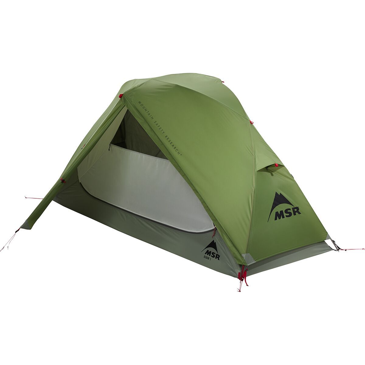 MSR Elixir Tent: 1-Person 3-Season Moss, One Size