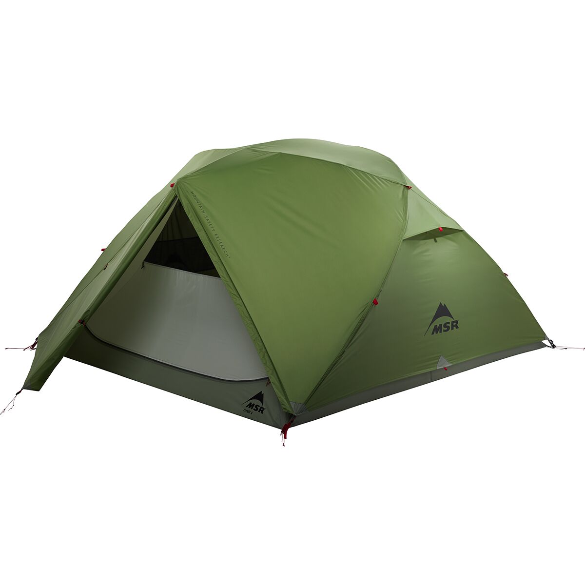 Image of MSR Elixir Tent: 4-Person 3-Season Moss, One Size