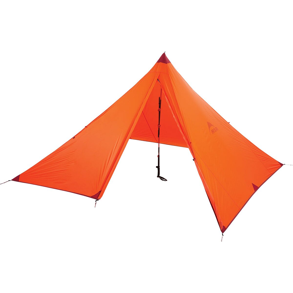 Image of MSR Front Range Ultralight Tarp Shelter : 4-Person 4-Season Orange, One Size