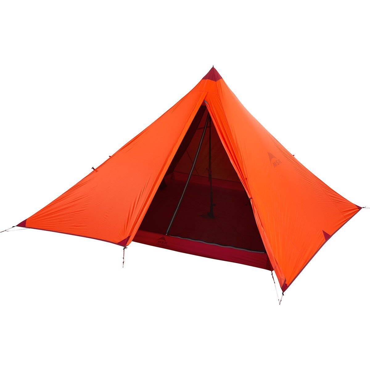 Image of MSR Front Range Ultralight Tarp Shelter : 4-Person 4-Season Orange, One Size