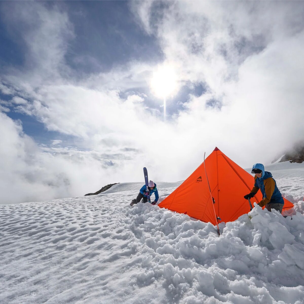 MSR Front Range Ultralight Tarp Shelter : 4-Person 4-Season - Hike
