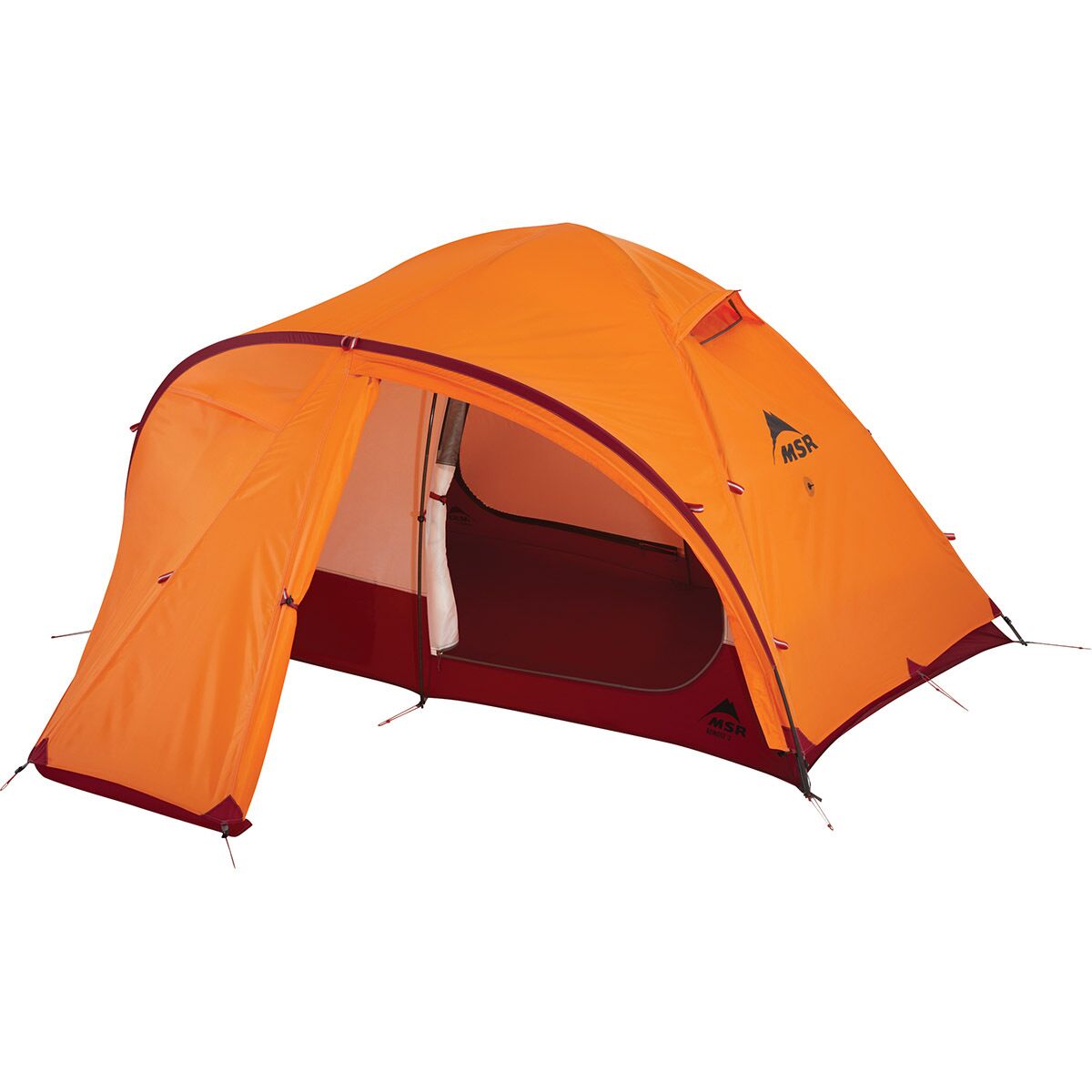 Image of MSR Remote 2 Tent: 2-Person 4-Season Orange, One Size