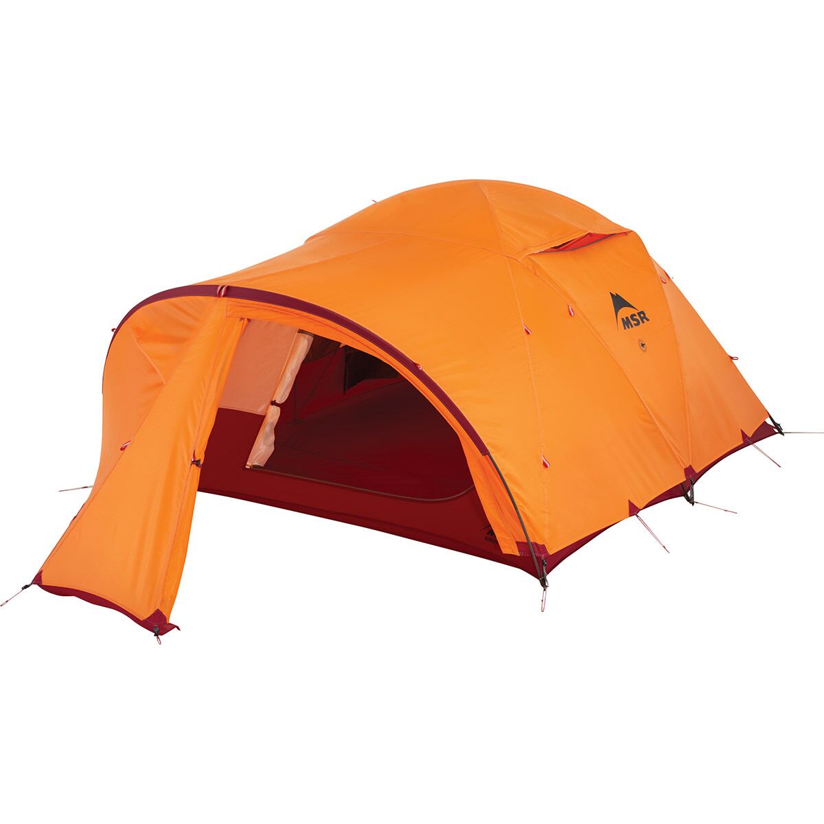 MSR MSR Remote 3 Tent: 3-Person 4-Season Orange, One Size