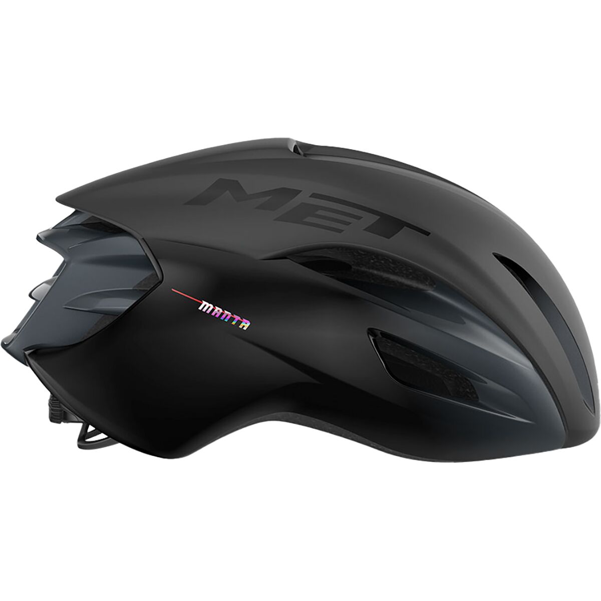 Image of MET Manta Mips Helmet Black/Matt Glossy, L