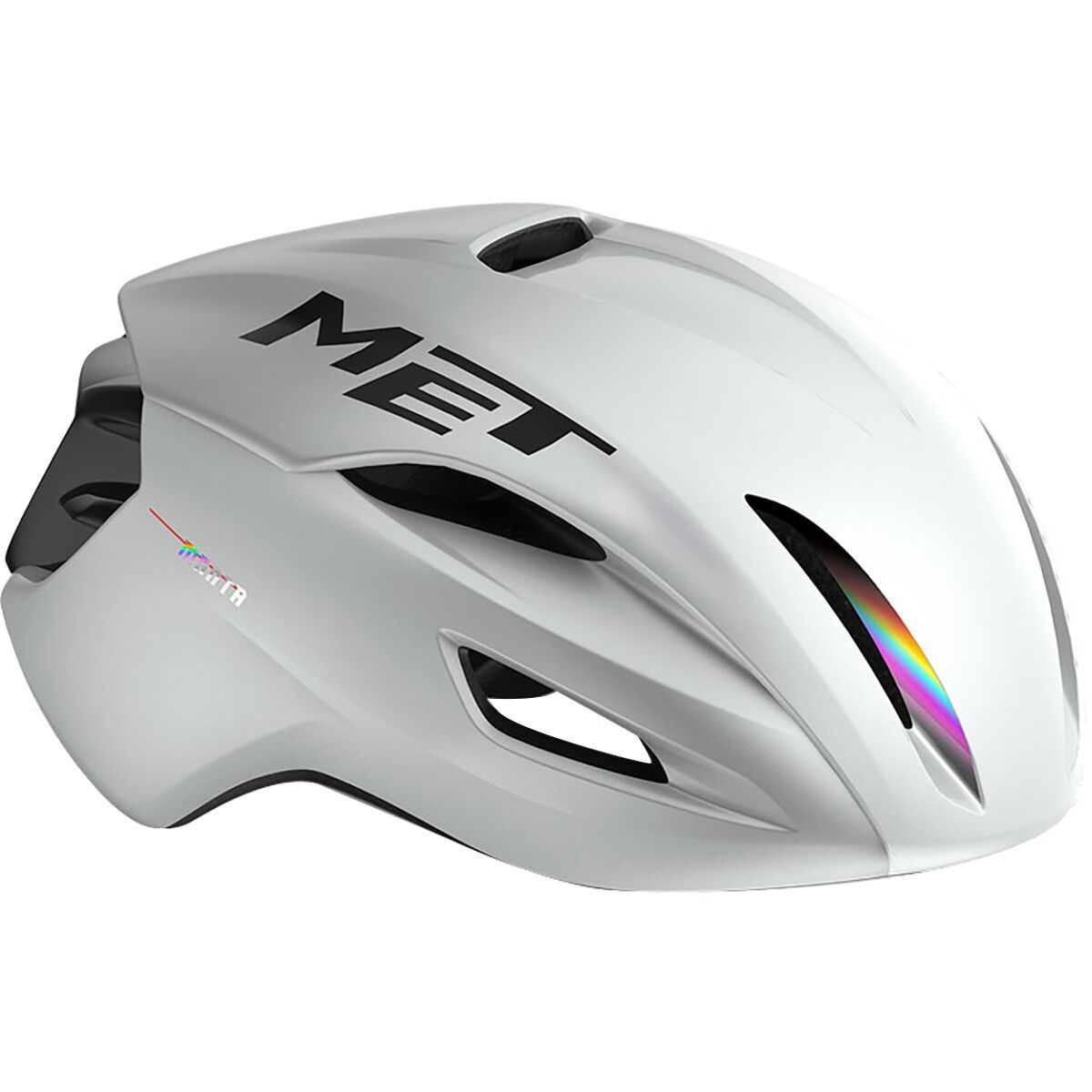 Image of MET Manta Mips Helmet White Holographic/Glossy, S