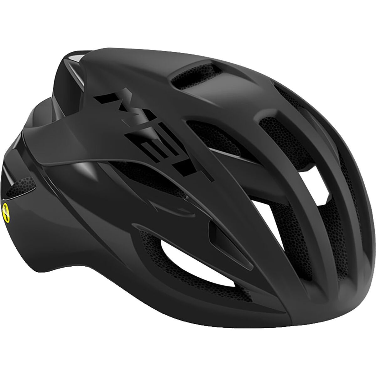 Image of MET Rivale Mips Helmet Black/Matt Glossy, L