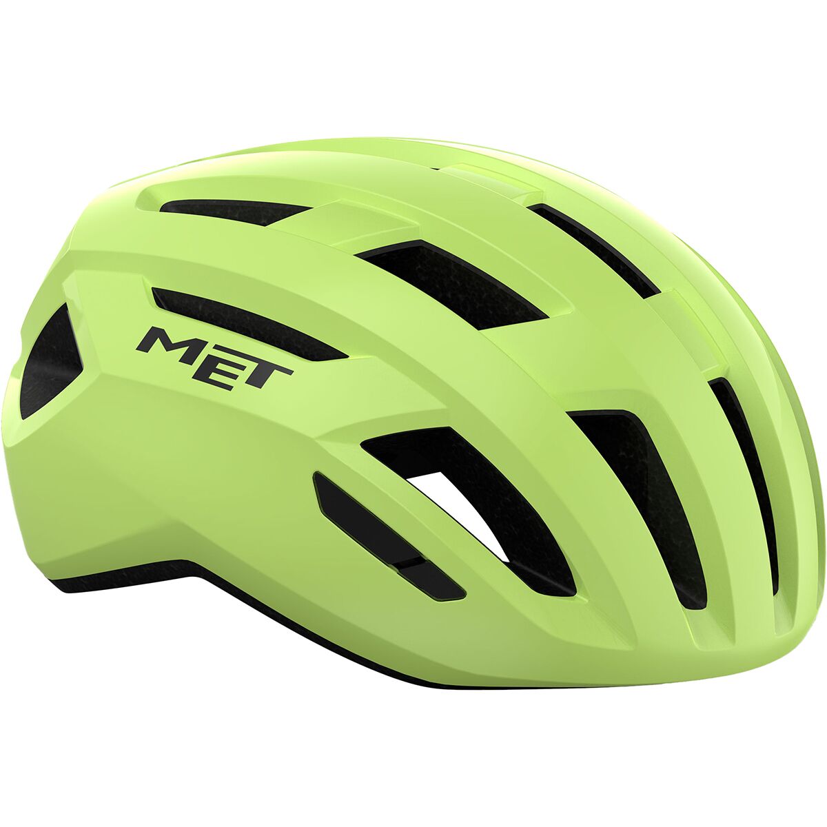 Image of MET Vinci Mips Helmet Ultra Lime/Glossy, L