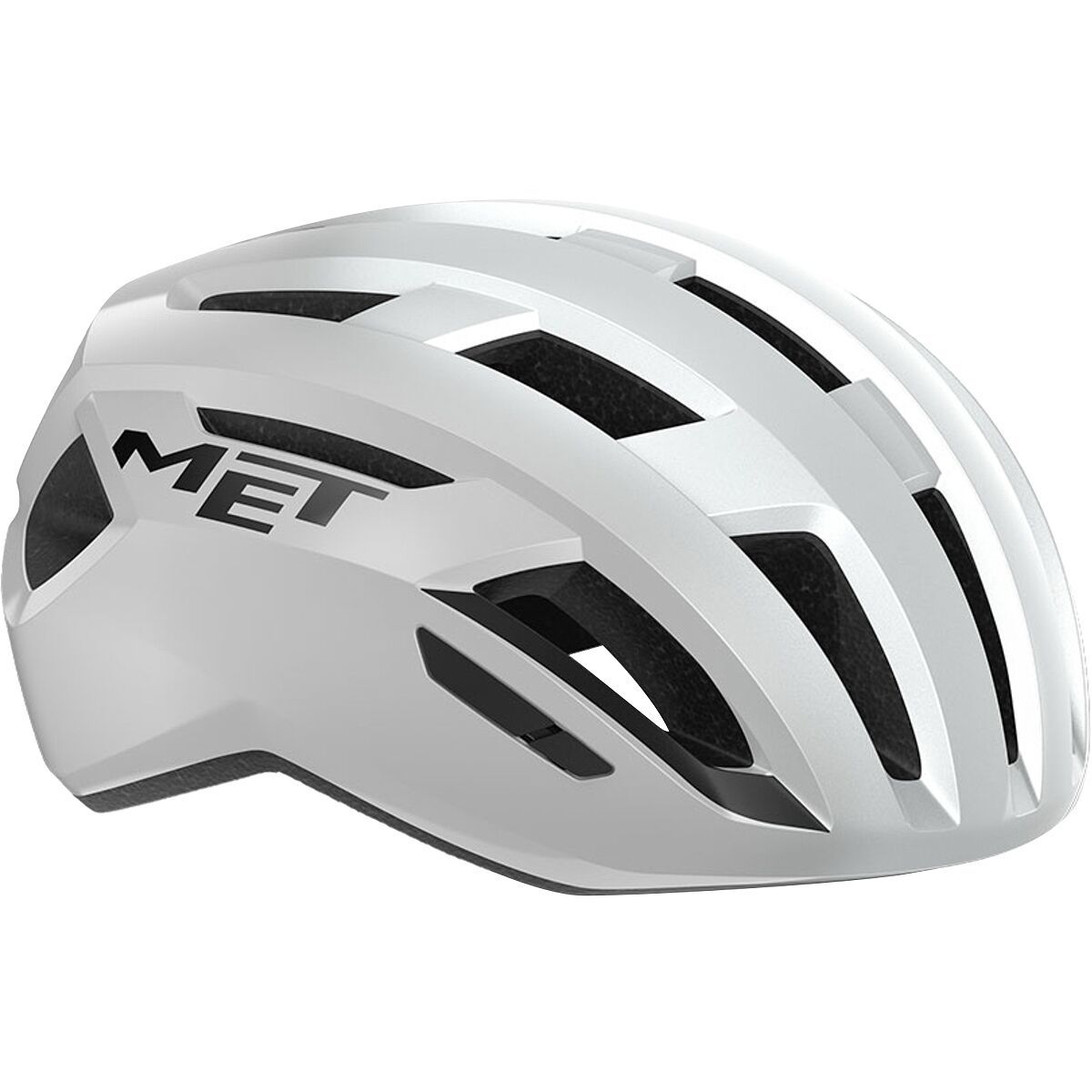 Image of MET Vinci Mips Helmet White Silver/Glossy, L