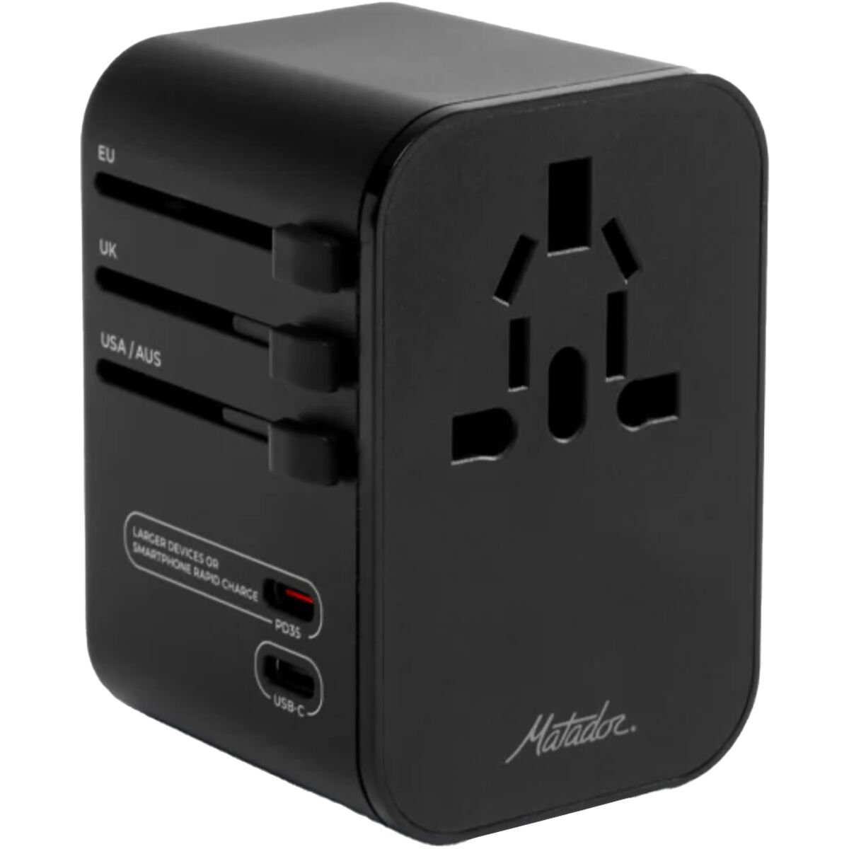 Matador Matador Global Travel Adapter Black, One Size