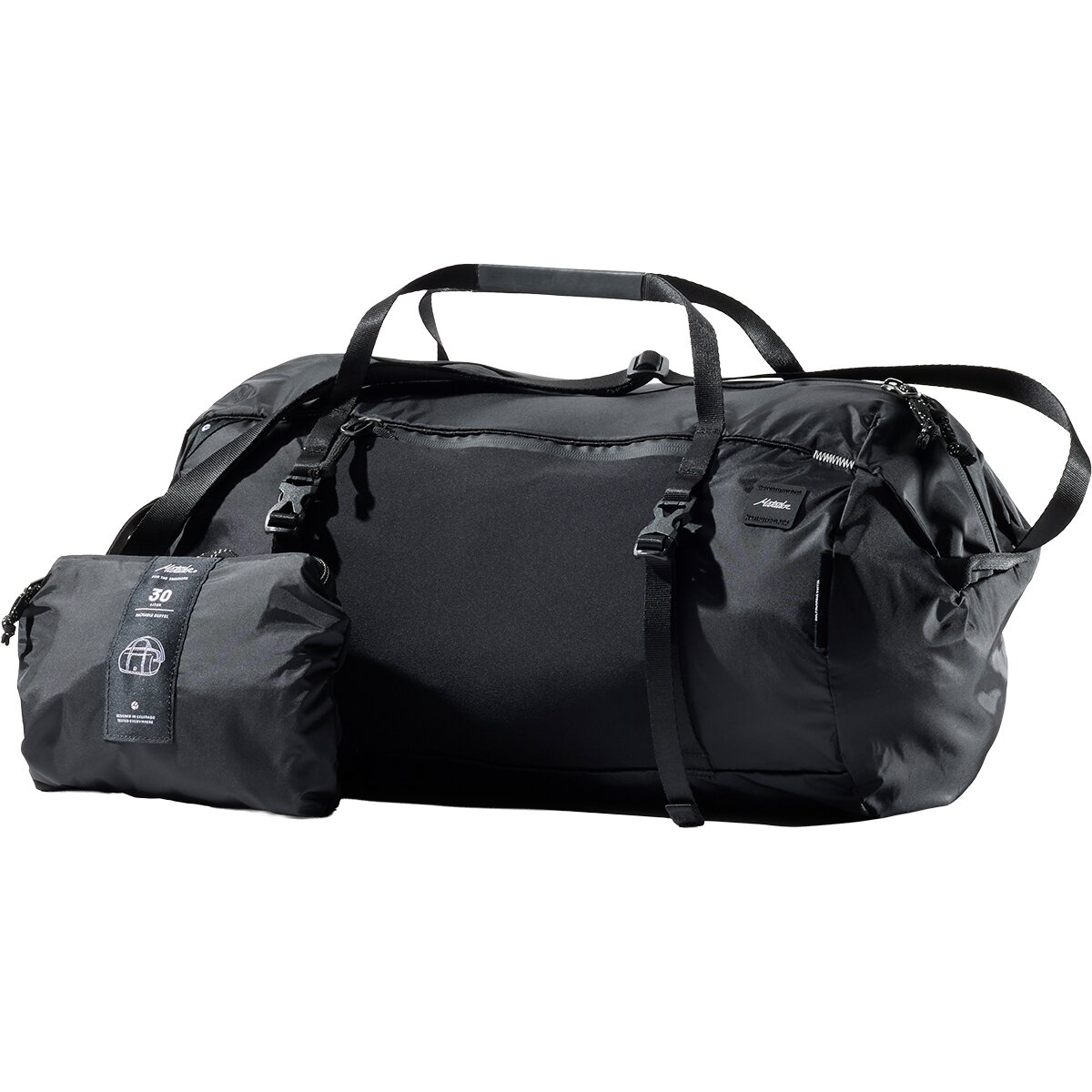 Image of Matador Packable 30L Duffel - Packed Bag Black, One Size