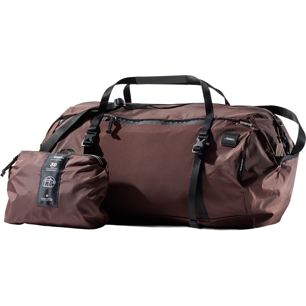 Image of Matador Packable 30L Duffel - Packed Bag Garnet, One Size
