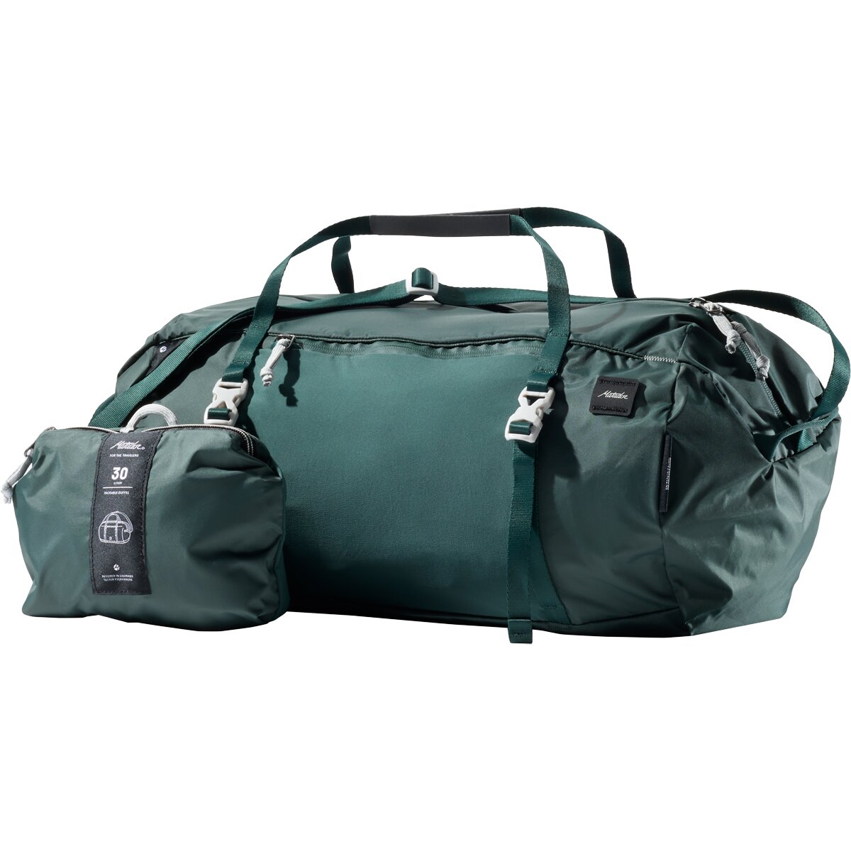 Image of Matador Packable 30L Duffel - Packed Bag Juniper, One Size