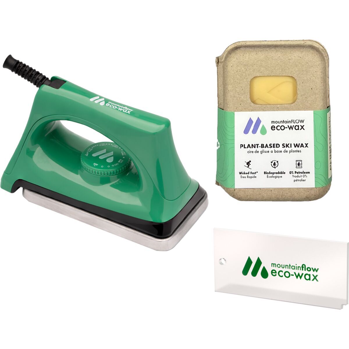 Image of MountainFLOW Green Circle Wax Kit One Color, One Size