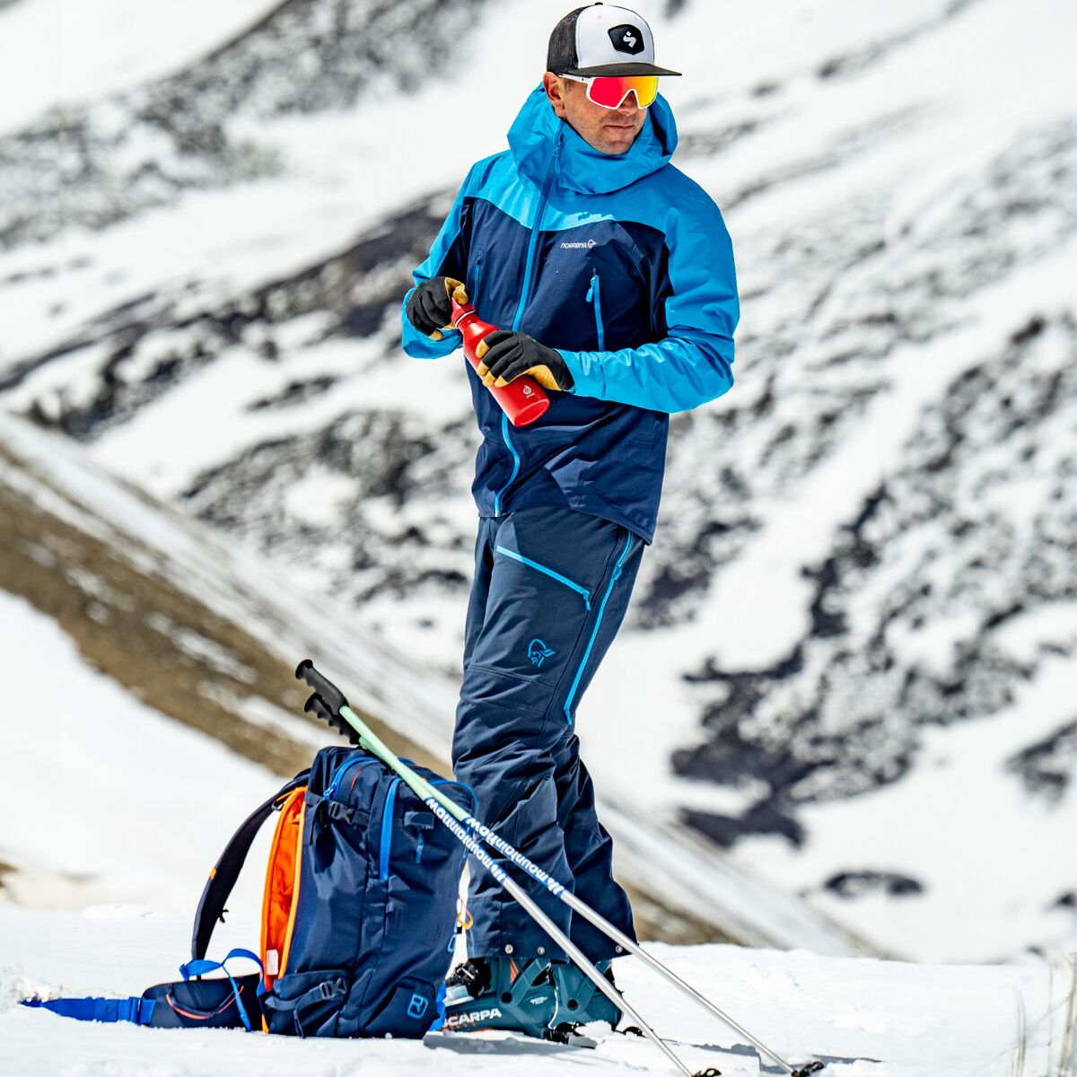 Лыжные палки MountainFLOW Re7 13590₽